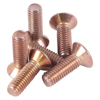 NRG Innovations® - Rose Gold Conical Steering Wheel Screw Kit