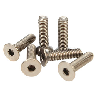 NRG Innovations® - Titanium Flat Steering Wheel Screw Kit