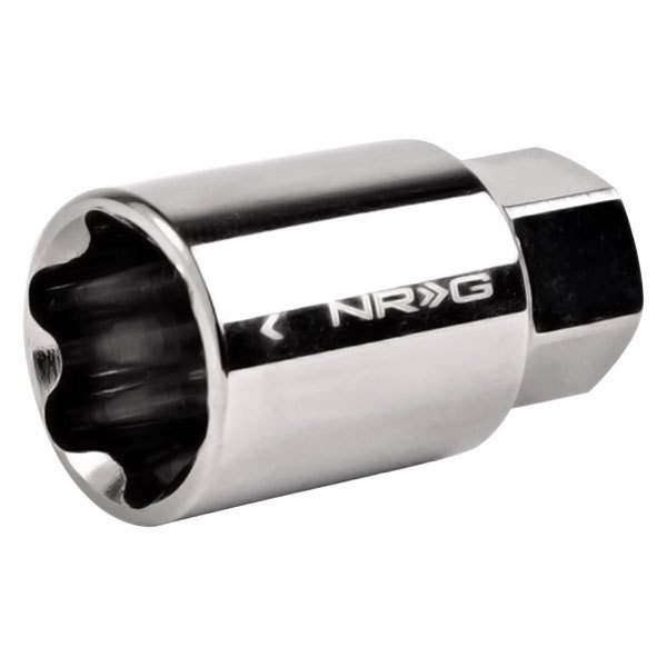 NRG Innovations® - 200™ 17 mm Black Chrome Lug Nut Lock Key Socket