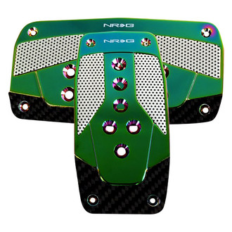 NRG Innovations® - Aluminum Automatic Pedal Pad Set