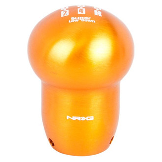 NRG Innovations® - Manual 6-Speed Pattern Super Low Down Rose Gold Shift Knob