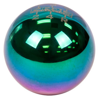 NRG Innovations® SK-300MC-1-W - Manual 6-Speed Pattern Ball Style Weighted Neo Chrome Shift Knob