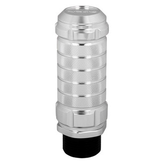 NRG Innovations® - Stealth Adjustable Silver Shift Knob