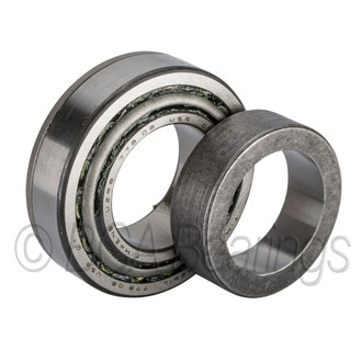 NTN® - Rear Driver or Passenger Side Inner Wheel Bearing and Race Set