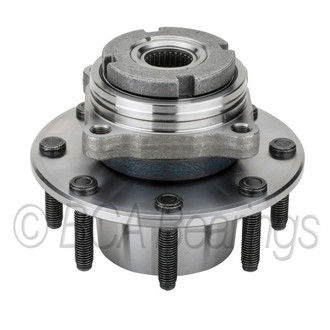 NTN® - Front Driver or Passenger Side Wheel Bearing and Hub Assembly