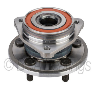 NTN® - Front Driver or Passenger Side Wheel Bearing and Hub Assembly