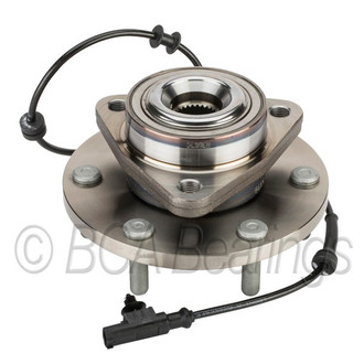 NTN® - Front Driver or Passenger Side Wheel Bearing and Hub Assembly