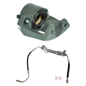 NuGeon® - 2-Pc TechShield 360 Semi-Loaded Brake Caliper Kit