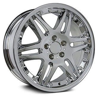 OE Wheels® - 6 V-Spoke Chrome 18x8.5 Alloy Factory Wheel - Replica