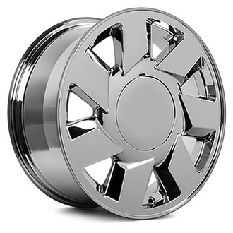 OE Wheels® - 7 Turbine-Spoke Chrome 17x7.5 Alloy Factory Wheel - Replica