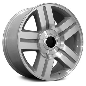 OE Wheels® - 5-Spoke Silver with Machined Face 20x8.5 Alloy Factory Wheel - Replica