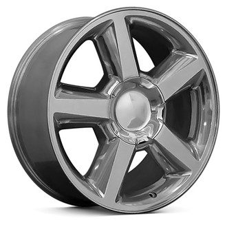OE Wheels® - 5-Spoke Polished 20x8.5 Alloy Factory Wheel - Replica