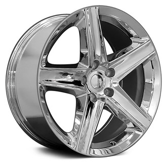 OE Wheels® - 5-Spoke Chrome 20x9 Alloy Factory Wheel - Replica
