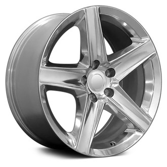 OE Wheels® - 5-Spoke Polished 20x9 Alloy Factory Wheel - Replica