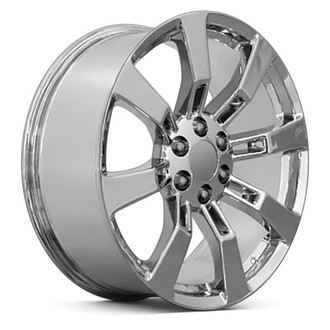 OE Wheels® - 8 I-Spoke Chrome 22x9 Alloy Factory Wheel - Replica