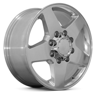 OE Wheels® - 5-Spoke Polished 20x8.5 Alloy Factory Wheel - Replica