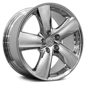 OE Wheels® - 5-Spoke Chrome 18x8 Alloy Factory Wheel - Replica