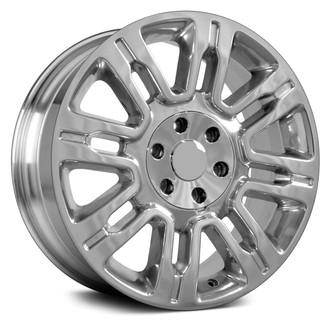 OE Wheels® - 8 V-Spoke Polished 20x8.5 Alloy Factory Wheel - Replica