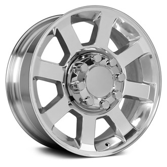 OE Wheels® - 8 I-Spoke Polished 20x8 Alloy Factory Wheel - Replica
