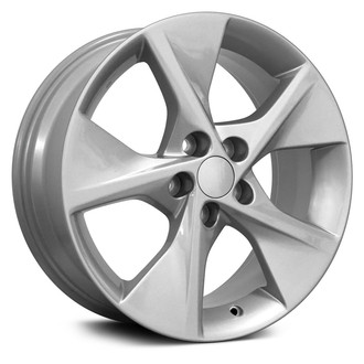 OE Wheels® - 5 Turbine-Spoke Silver 18x7.5 Alloy Factory Wheel - Replica