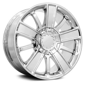 OE Wheels® - 10 I-Spoke Chrome 20x9 Alloy Factory Wheel - Replica