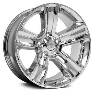 OE Wheels® - 5-Spoke Chrome 20x9 Alloy Factory Wheel - Replica
