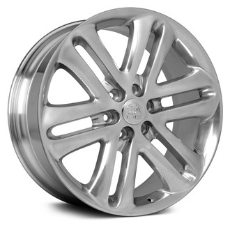 OE Wheels® - 6 V-Spoke Polished 22x9 Alloy Factory Wheel - Replica