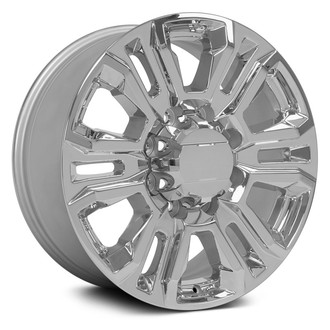 OE Wheels® - 6 Double-Spoke Chrome 20x8.5 Alloy Factory Wheel - Replica