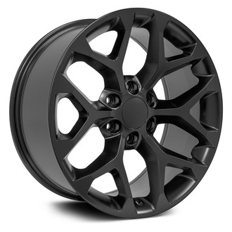 OE Wheels® - 6 Y-Spoke Satin Black 20x9 Alloy Factory Wheel - Replica
