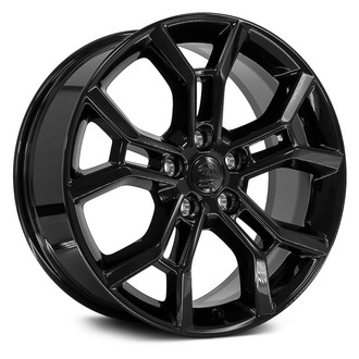 OE Wheels® - 5 Y-Spoke Black 20x8.5 Alloy Factory Wheel - Replica