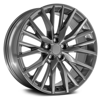 OE Wheels® - 10 Y-Spoke Hyper Silver 20x8 Alloy Factory Wheel - Replica