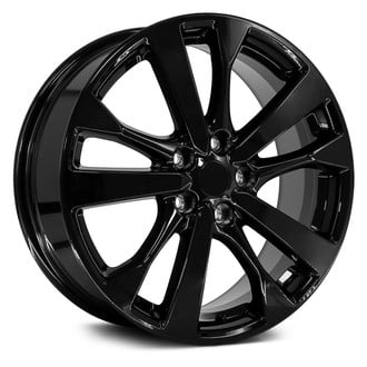 OE Wheels® - 10 I-Spoke Gloss Black 18x7.5 Alloy Factory Wheel - Replica