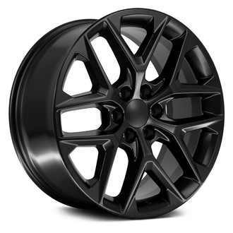 OE Wheels® - 6 Y-Spoke Gloss Black 22x9 Alloy Factory Wheel - Replica
