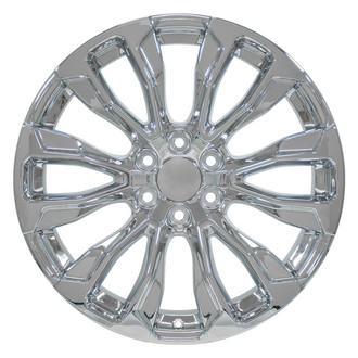OE Wheels® - 6 V-Spoke 22x9 Alloy Factory Wheel - Replica