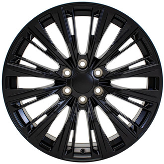 OE Wheels® - 6 V-Spoke 22x9 Alloy Factory Wheel - Replica