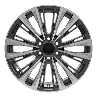 OE Wheels® - 6 V-Spoke 22x9 Alloy Factory Wheel - Replica
