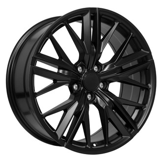 OE Wheels® - 5 W-Spoke Satin Black 20x8.5 Alloy Factory Wheel - Replica
