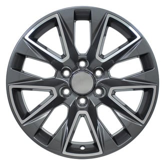 OE Wheels® - 5 V-Spoke Gloss Gunmetal Machined 20x9 Alloy Factory Wheel - Replica