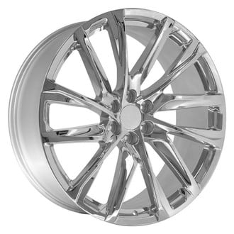 OE Wheels® - 6 V-Spoke Chrome 26x10 Alloy Factory Wheel - Replica