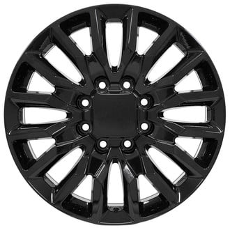 OE Wheels® - 5-Spoke Gloss Black 22x8.5 Alloy Factory Wheel - Replica