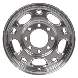 OE Wheels® - 10-Slot Polished 16x6.5 Alloy Factory Wheel - Replica