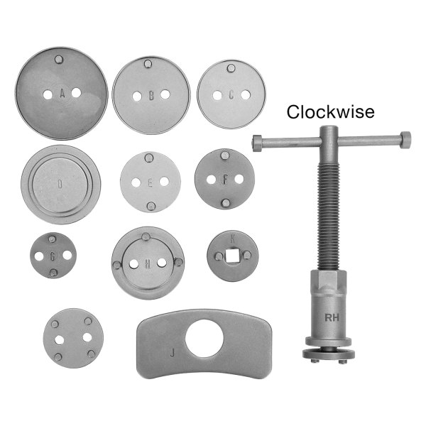 OEM Tools® - 11-piece Disc Brake Tool Set