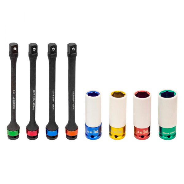 OEM Tools® - 8-piece Impact Socket and Extension Set