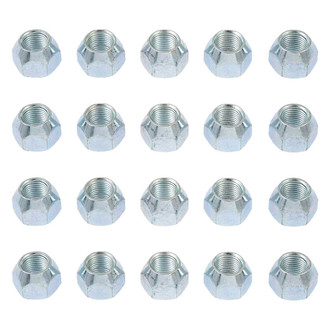 OER® - Chrome Cone Seat Standard Open End Mustang Lug Nuts