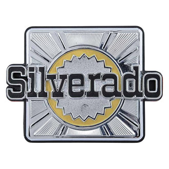 OER® - "Silverado" Chrome Rear Quarter Panel Emblem