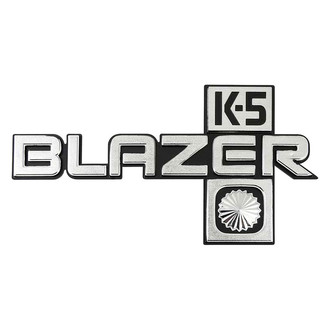 OER® - "K5 BLAZER" Chrome Front Fender Emblem