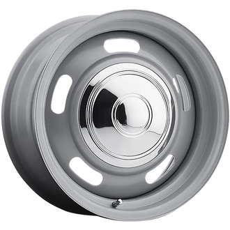 OER® - Classic Rally Argent Silver 15x8 Steel Factory Wheel