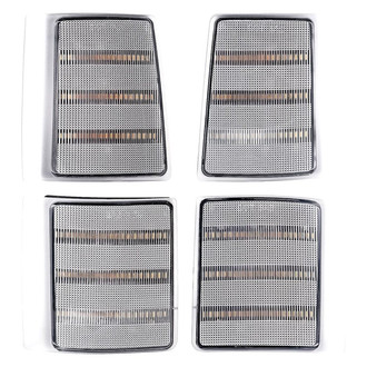 OER® - Driver and Passenger Side Upper and Lower Replacement Side Marker Lights