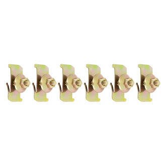 OER® - Rear Driver and Passenger Side Paint Divider Molding Clip Set
