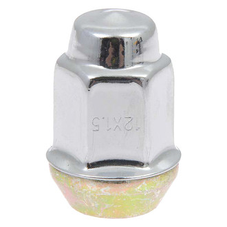OER® - Chrome Cone Seat Flat Top Capped Lug Nut